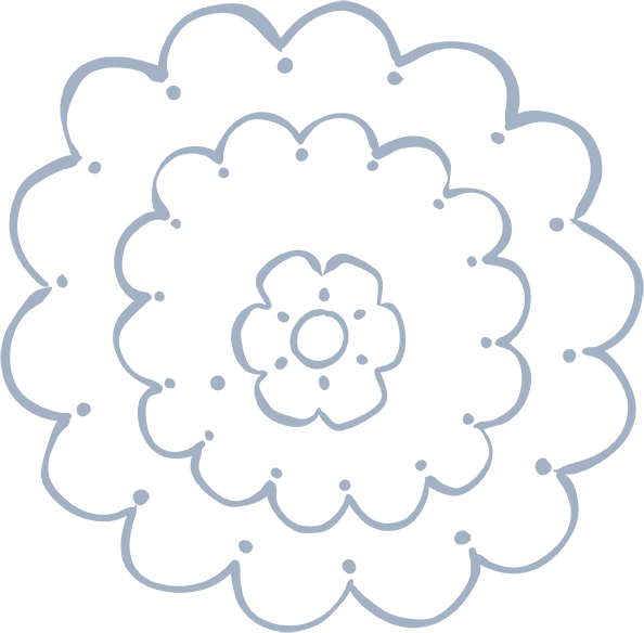 Ícone floral com direitos autorais exclusivos para Melanie Rahmani